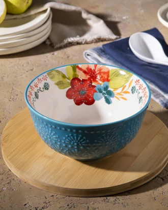 Floral Fiesta Serving Bowl