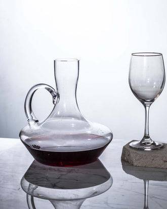 Ice Mountain Glass Decanter