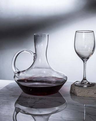 Ice Mountain Glass Decanter