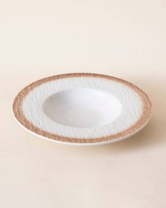 Artisan Glazed Ceramic Pasta plate
