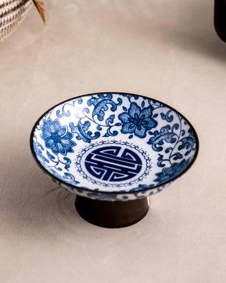 Blue & White Fruit Bowl / Nut Bowl