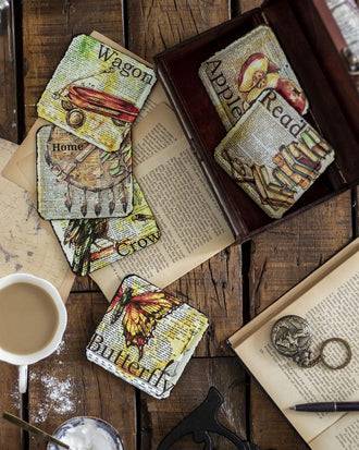 Household Metal Coasters - Set of 6