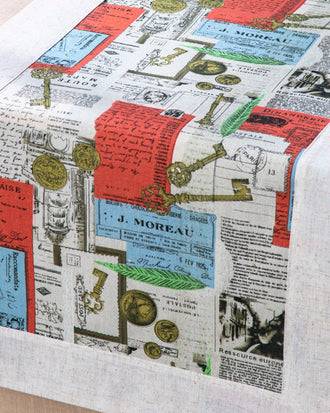 Vintage Collage Table Runner