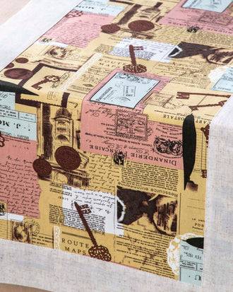 Antique Charm Collage Table Runner