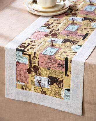 Antique Charm Collage Table Runner