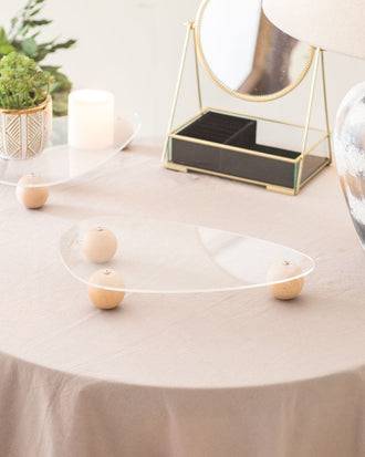 Clear Acrylic Serving Tray
