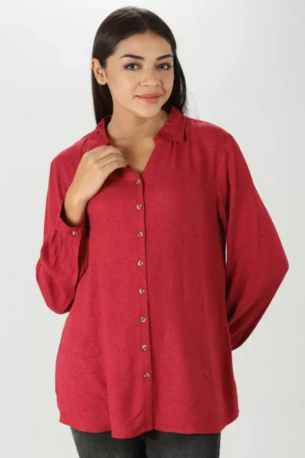 Mossy Embroidered Shirt