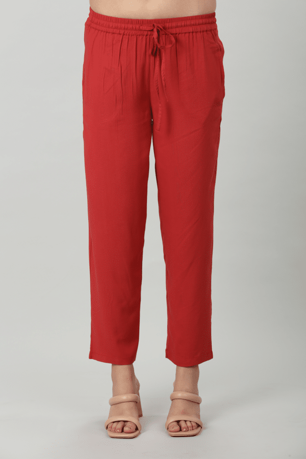 Bold Red Palazzo