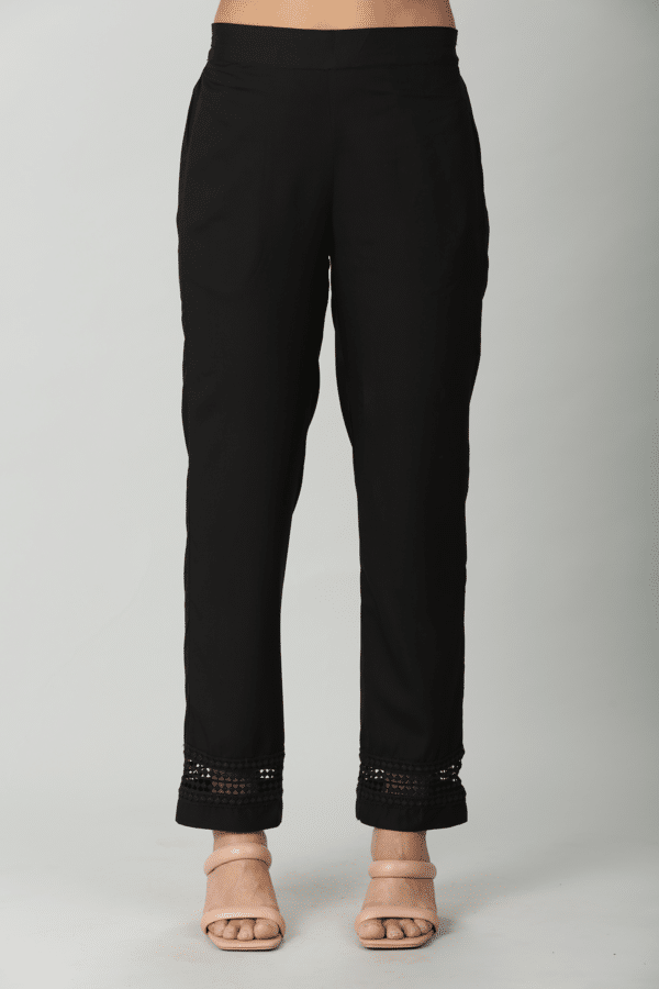 Dark Rayon Palazzo