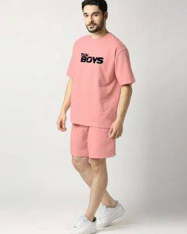 Pure Cotton Peach Co-Ord Set