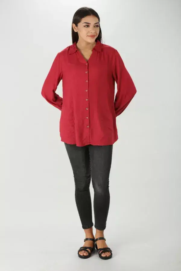 Mossy Embroidered Shirt