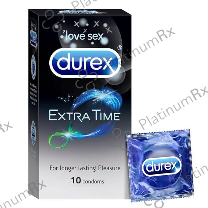 Durex Extra Time Condom 10s