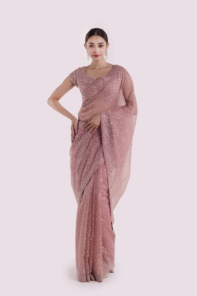 Gaudy Organza Saree Buy at ₹23995