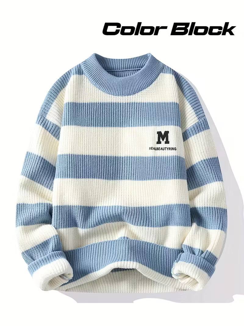 Men’s Bold Street Knit Pullover — Modern Warmth. Effortless Cool. ❄️ Buy only at ₹249