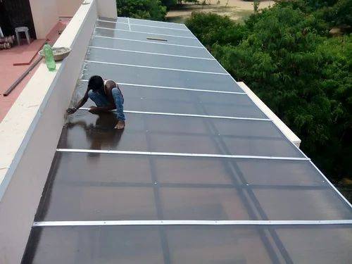 ACP sheet & polycarbonate sheet work & ACP cladding work & Shera board