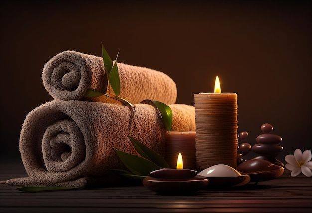 Full body massage luxury spa