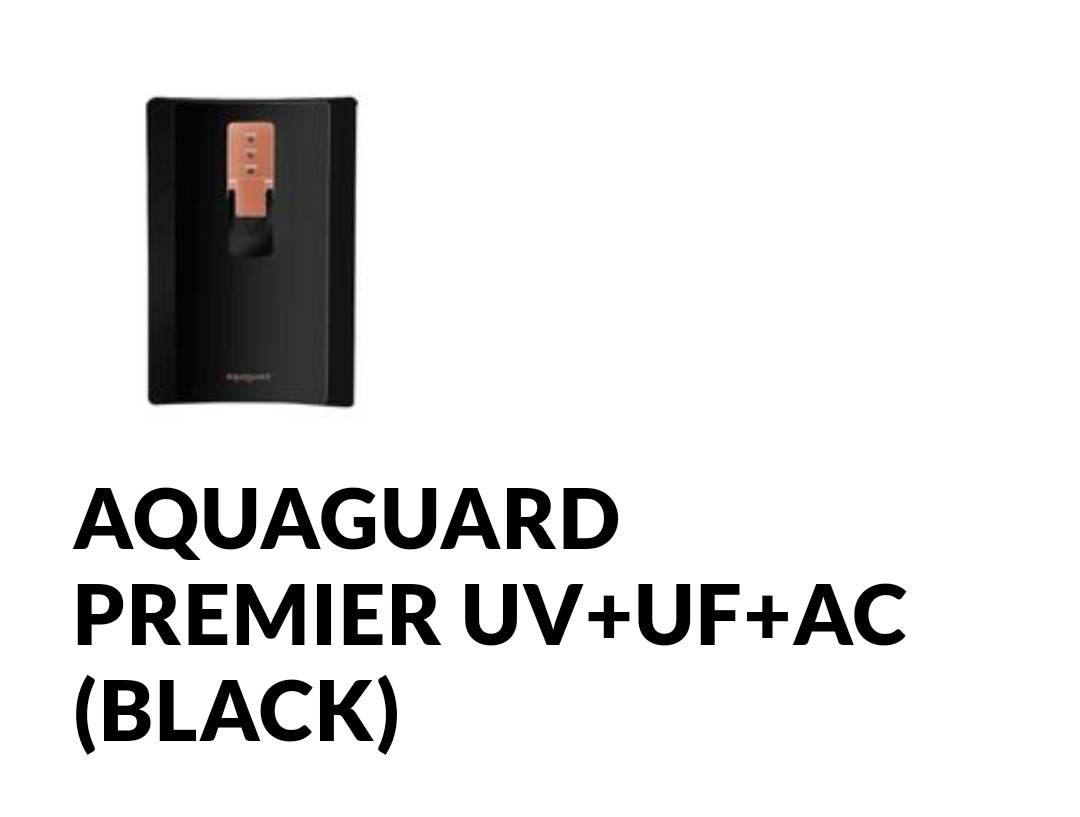 Aquaguard premier UV+UF+AC