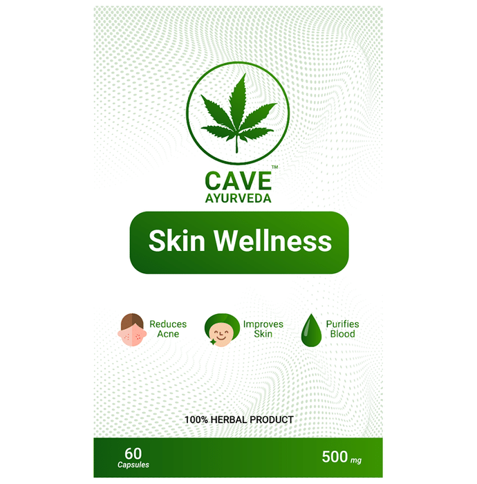 Cave Ayurveda Skin Wellness 500mg...
