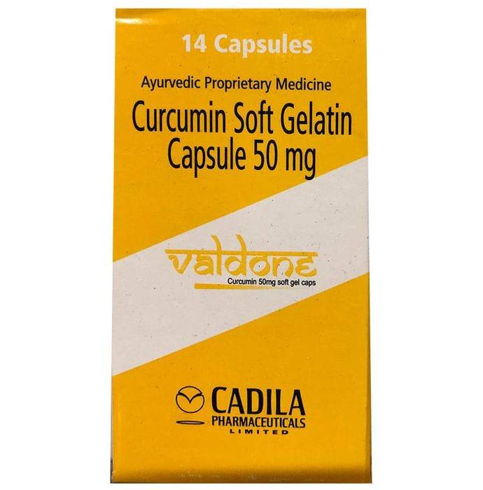 Valdone Curcumin 50mg Soft Gelatin...