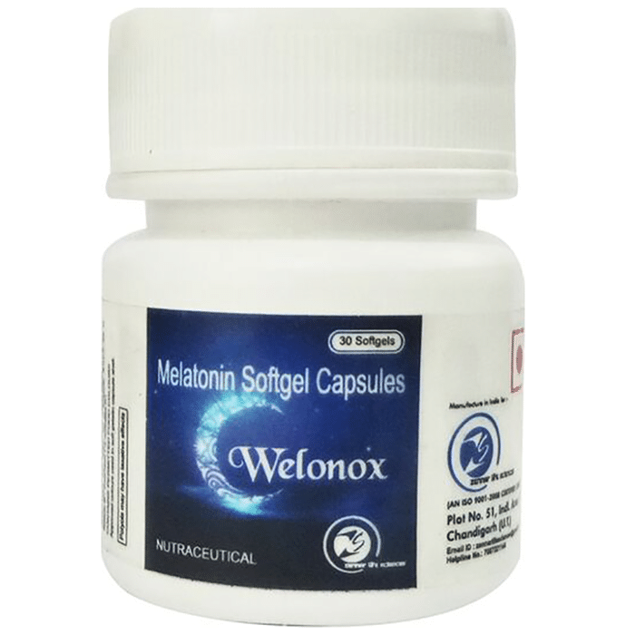 Welonox Melatonin Softgel Capsules