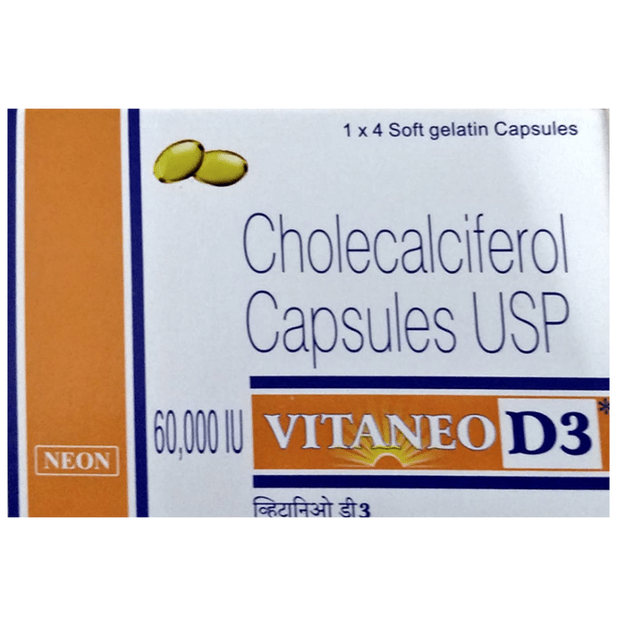 Vitaneo D3 60000 Iu Soft Gelatin...
