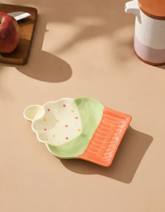 Whimsical Cupcake Serving Platter