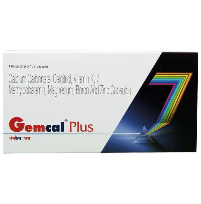 Gemcal Plus Soft Gelatin Capsule