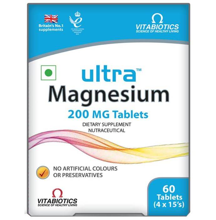 Ultra Magnesium 200mg Tablet