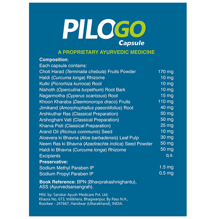 Pilogo Capsule