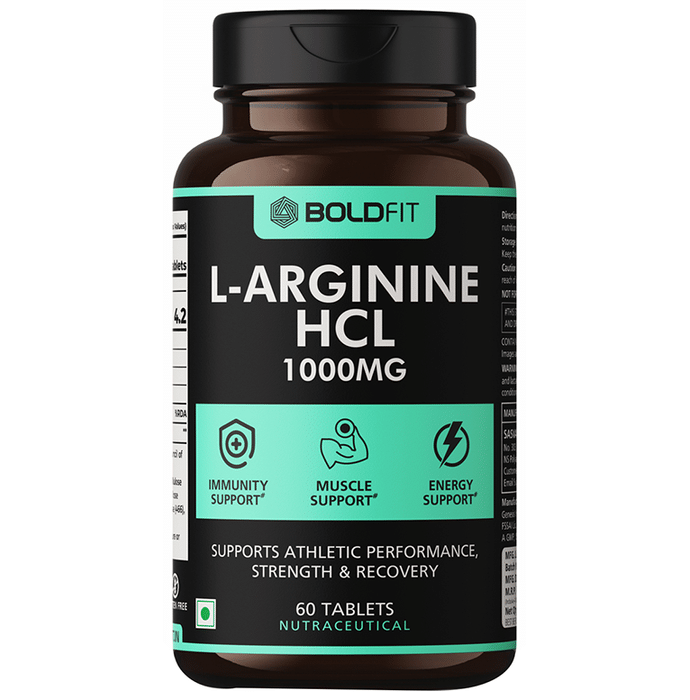 Boldfit L-arginine Hcl 1000mg...
