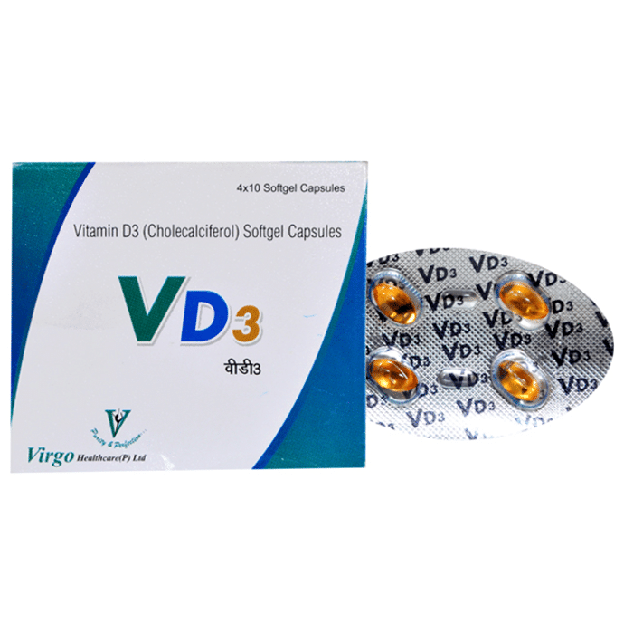 Vd3 Soft Gelatin Capsule