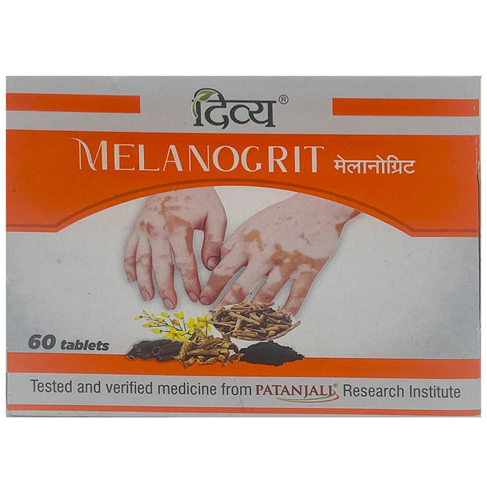 Patanjali Divya Melanogrit Tablet