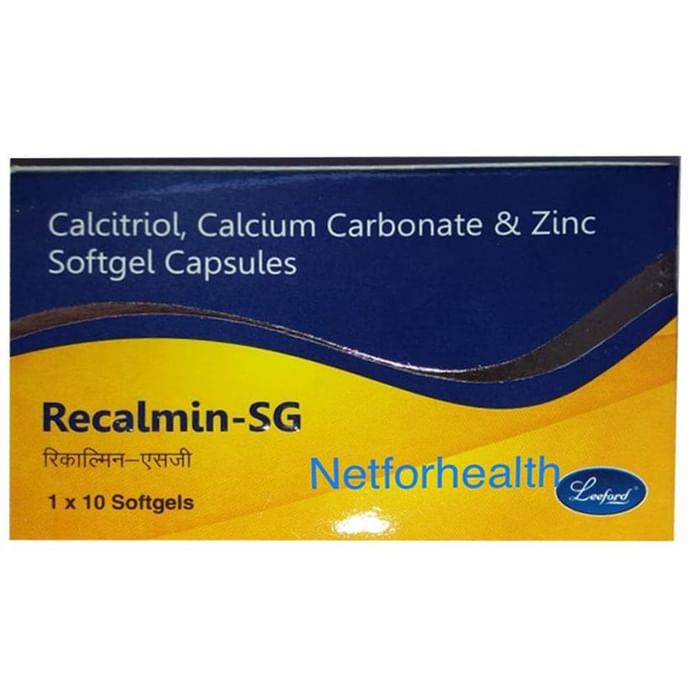 Recalmin Sg Soft Gelatin Capsule