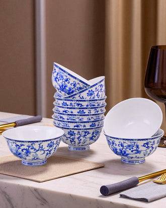 Imperial Bone China Katori - Blue