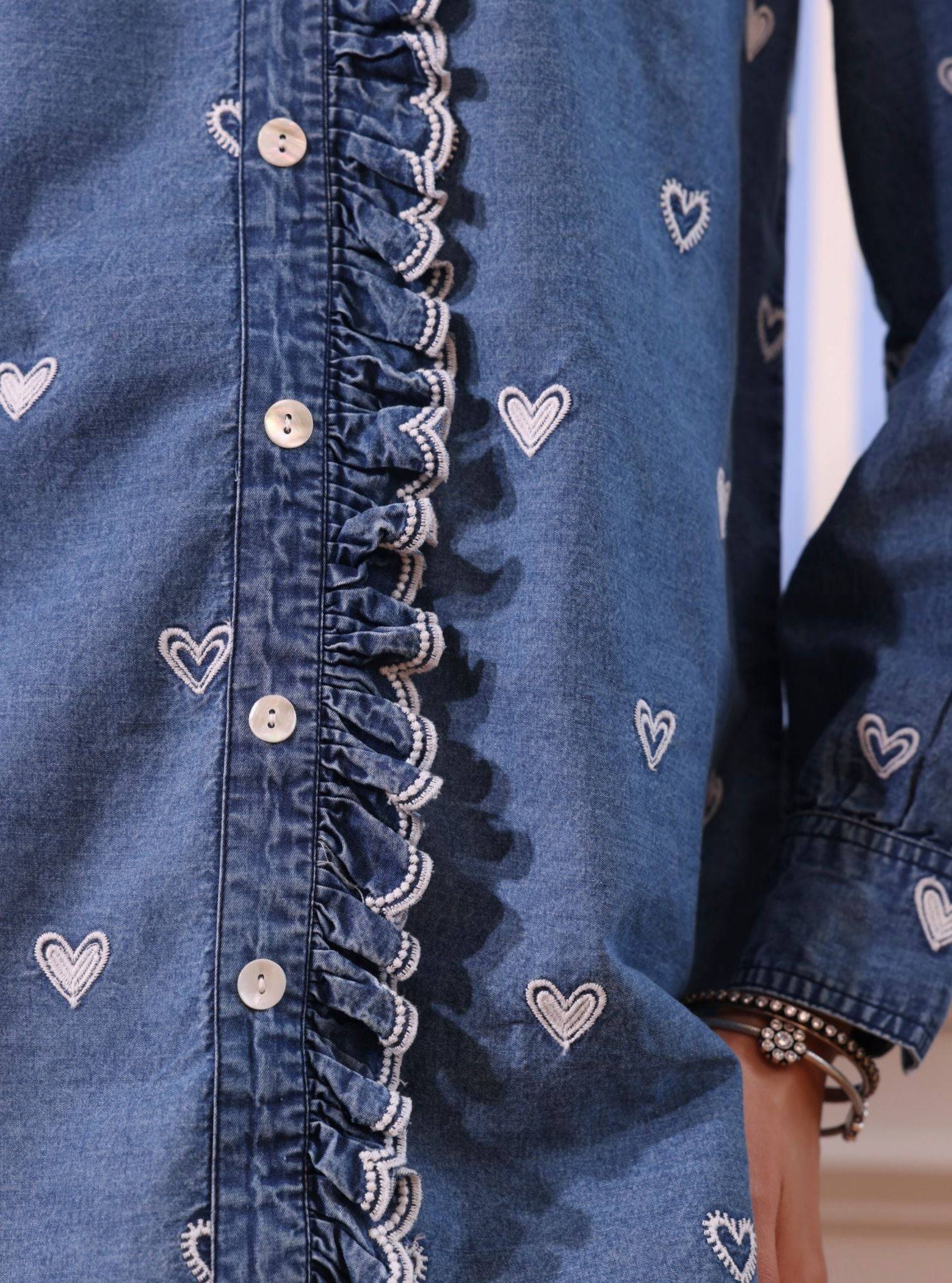 Casimir Denim Blue Shirt