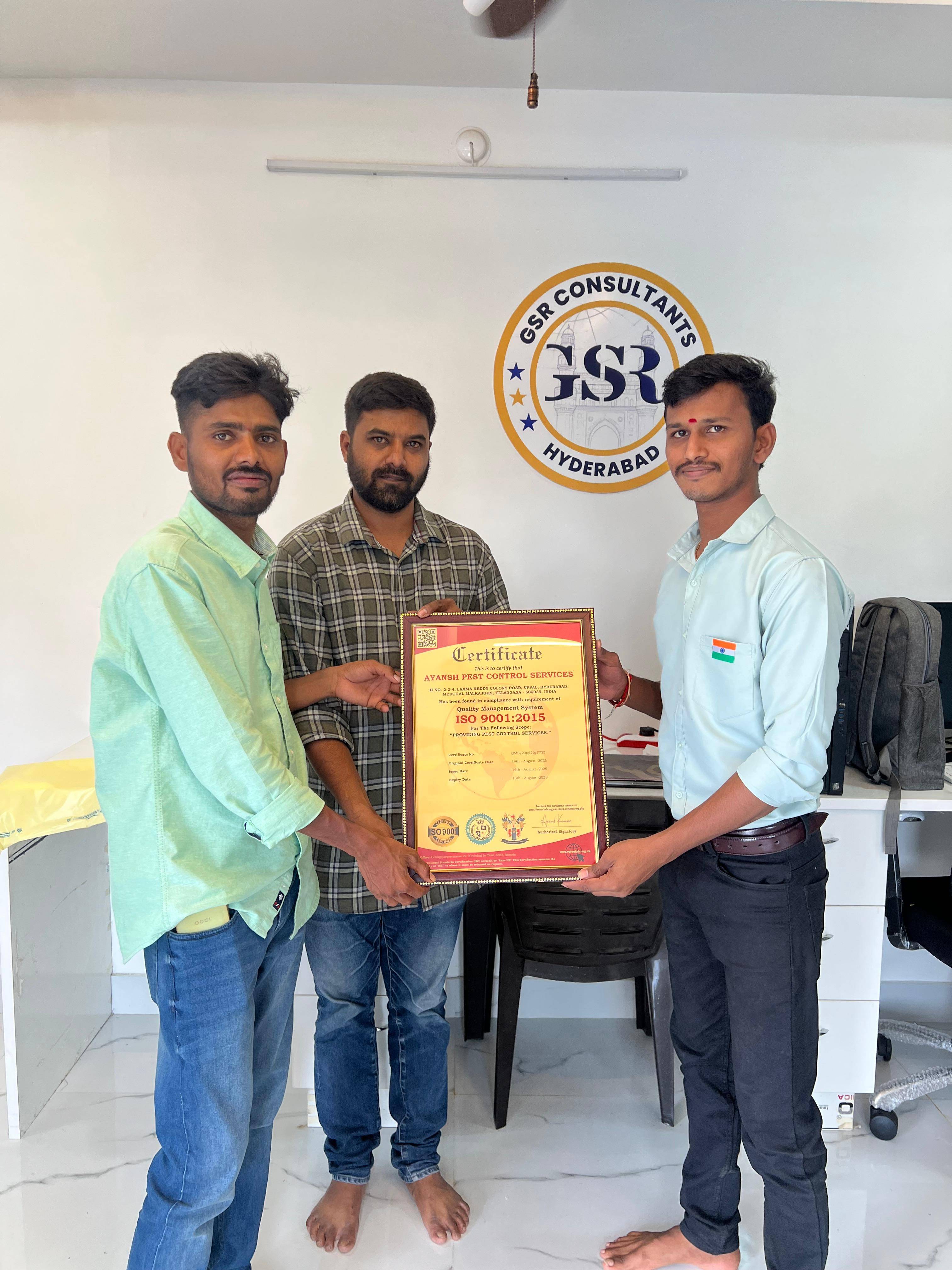 GSR CERTIFICATION SERVICES