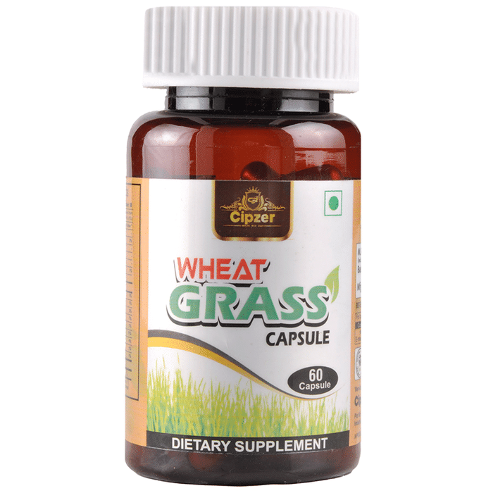 Cipzer Wheat Grass Capsule