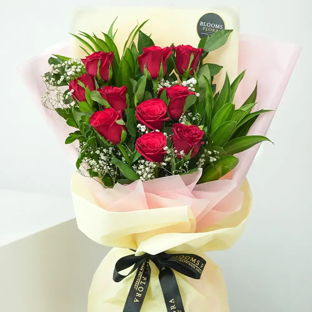 Eternal Red Rose Bouquet