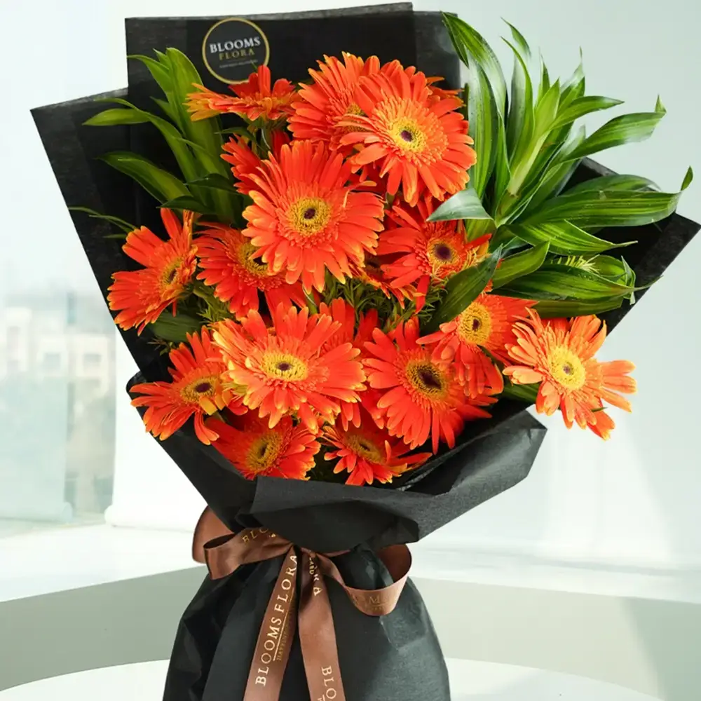 Orange Gerberas Bouquet