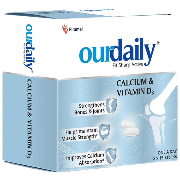 Ourdaily Calcium & Vitamin D3...