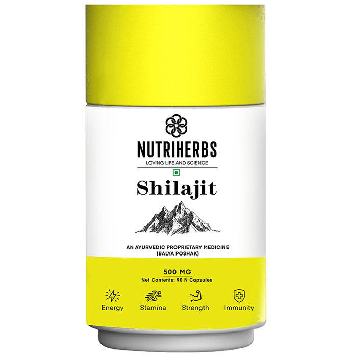 Nutriherbs Shilajit 500mg Capsule