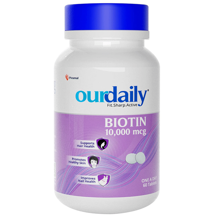 Ourdaily Biotin 10000mcg Tablet