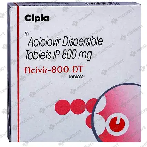 ACICLOVIR/ACYCLOVIR 800 MG
