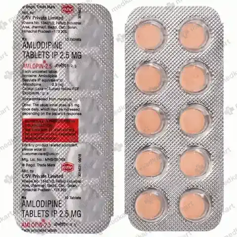 AMLODIPINE 2.5 MG