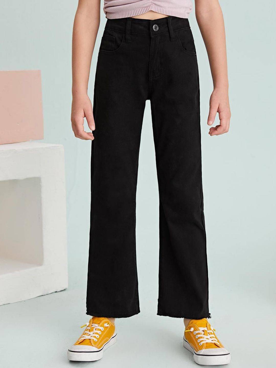 Kotty Girls Jean Mid-Rise Clean Look Stretchable Jeans