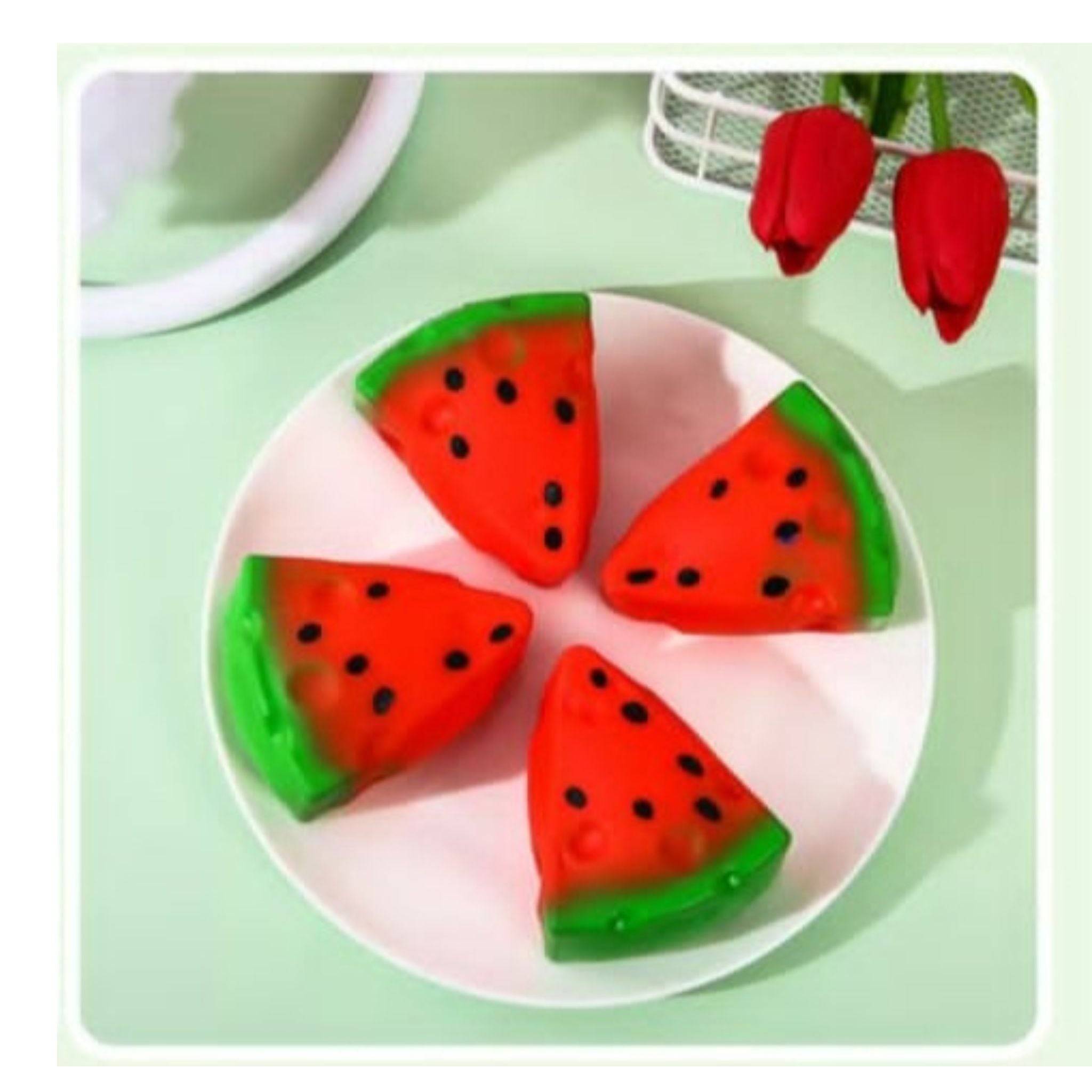 Watermelon Squishy Toy: Cute and Squeezable Fun for Kids (1pc) Buy @ ₹199