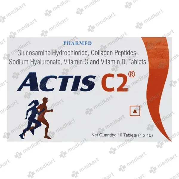 CHOLECALCIFEROL/VITAMIN D3 5 MCG+COLLAGEN PEPTIDE 500 MG+GLUCOSAMINE 750 MG+SODIUM HYALURONATE 20 MG+VITAMIN C/ASCORBIC ACID 20 MG