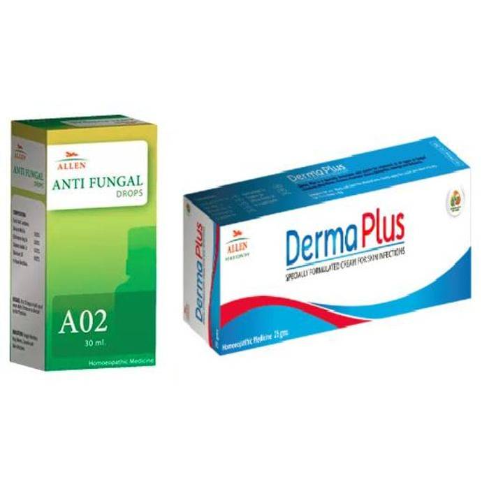 Allen Anti Fungal Combo (A02 + Derma Plus Cream)