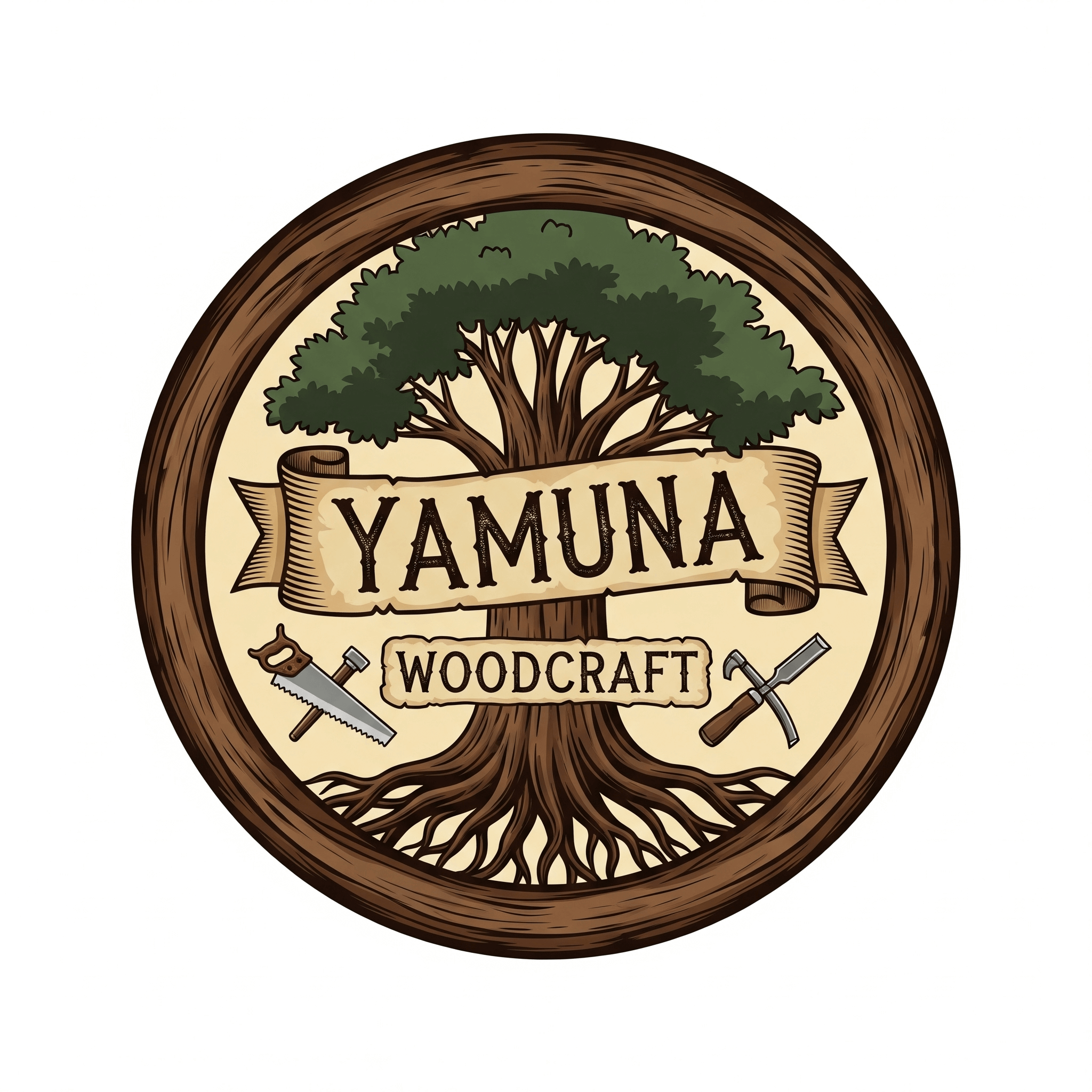 Yamuna wooden works