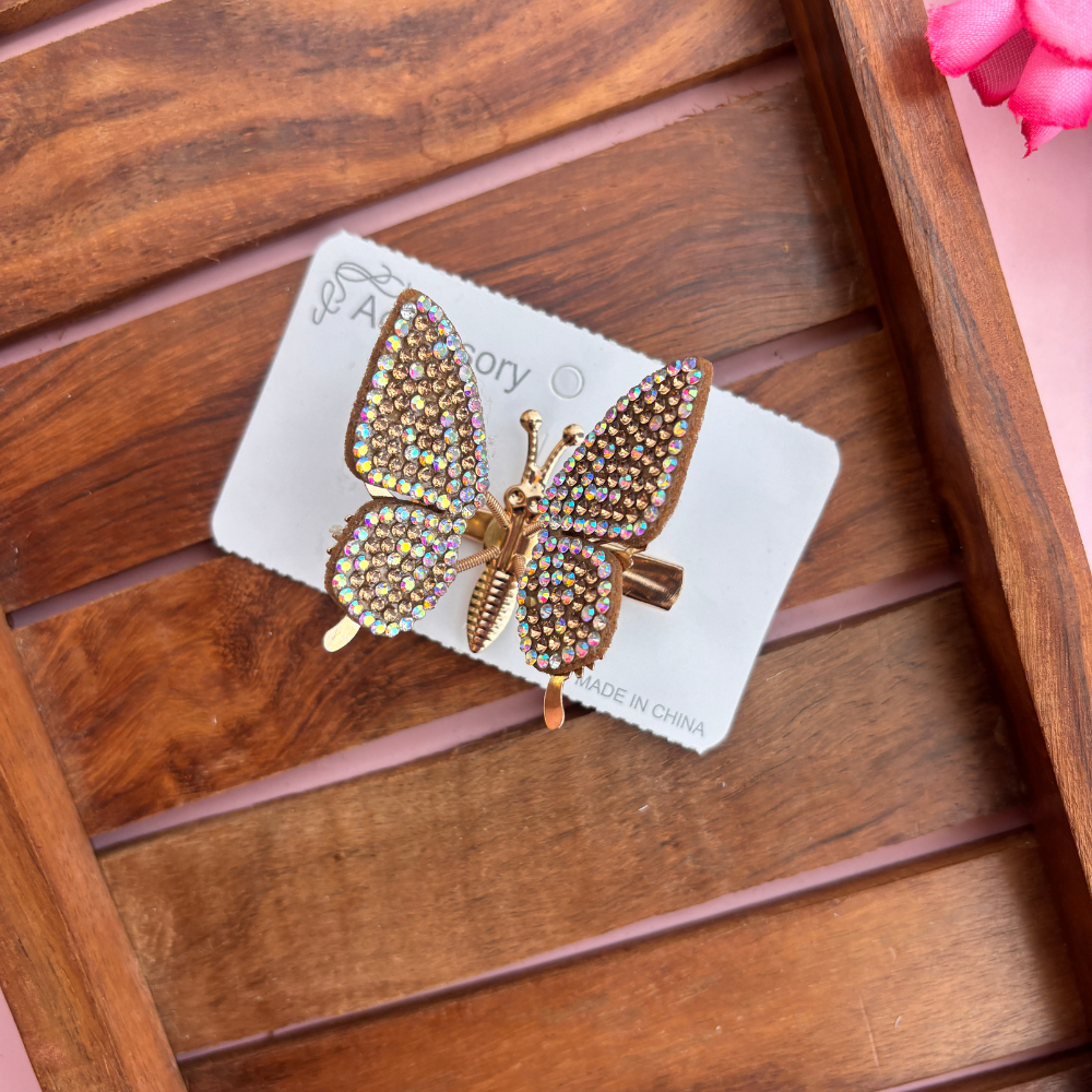 Dancing Butterfly Hair Pins